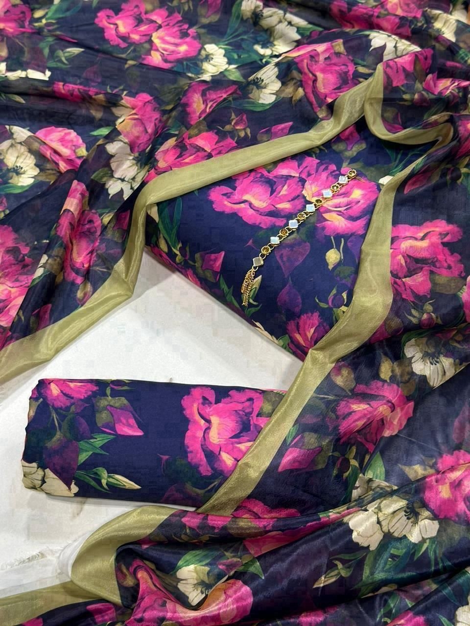 3 PICECE Suit Digital Printed For Girls alternate view