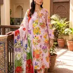 3 PIECE Suit Digital Printed For Girls 1