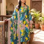 3 PIECE Suit Digital Printed For Girls 1