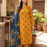 3 PIECE Suit Digital Printed For Girls 1