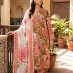 3 PIECE Suit Digital Printed For Girls 1