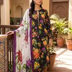 3 PIECE Suit Digital Printed For Girls 1