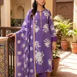 3 PIECE Suit Digital Printed For Girls 1