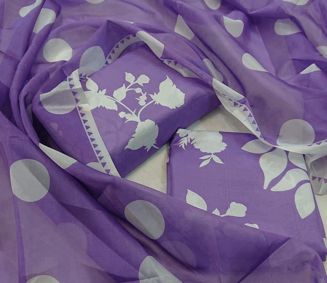 3 PICECE Suit Digital Printed For Girls alternate view