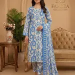 3 PIECE Suit Digital Printed For Girls 1