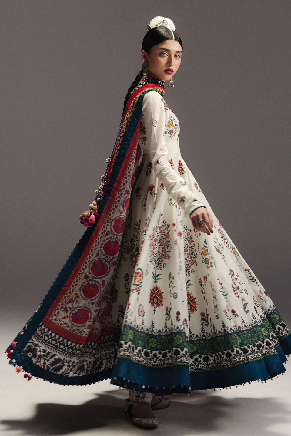 3 pcs Frock | Digital Print alternate view