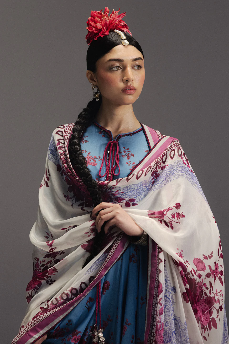 3 pcs Frock | Digital Print alternate view