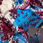 3 pcs Frock | Unstitched |Digital Print 2
