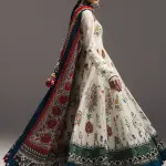 3 pcs Frock | Unstitched |Digital Print 1