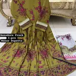 STITCHED MAXI-3PC FAROZA COLLECTION 2