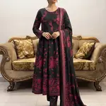 STITCHED MAXI-3PC FAROZA COLLECTION 1