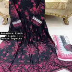 STITCHED MAXI-3PC FAROZA COLLECTION 2